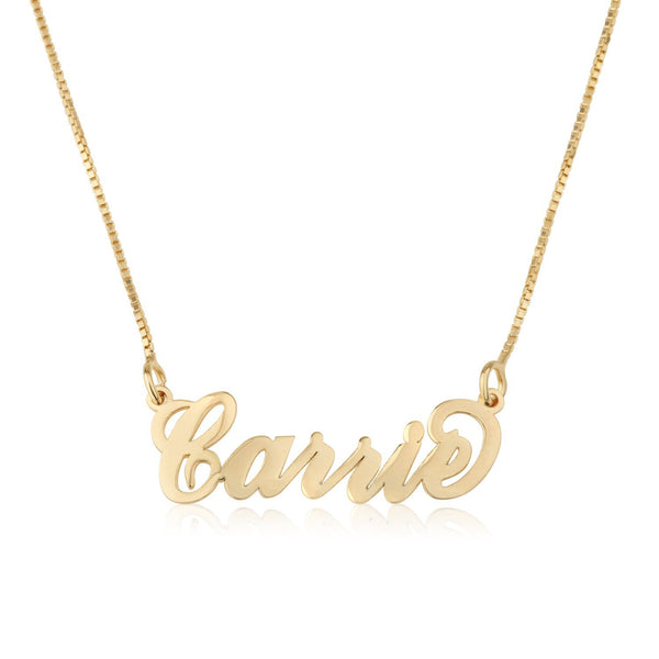 Custom Carrie Name Necklace