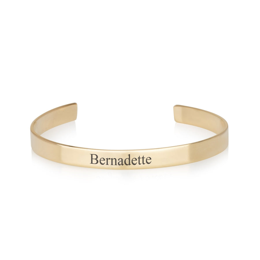 Custom Name Cuff Bracelet