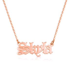 Custom Name Necklace - Beleco Jewelry