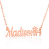 Custom Name Necklace With Sagittarius Zodiac Sign - Beleco Jewelry