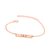 Customize Bar Name Bracelet - Beleco Jewelry