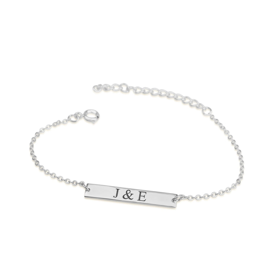 Customize Bar Name Bracelet