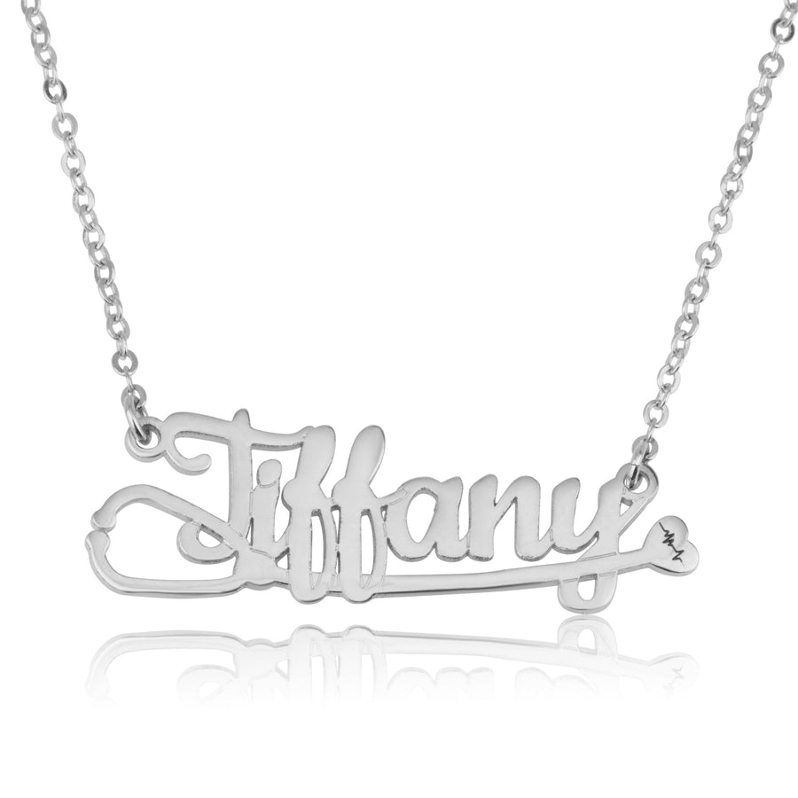 Doctor Stethoscope Necklace With Name