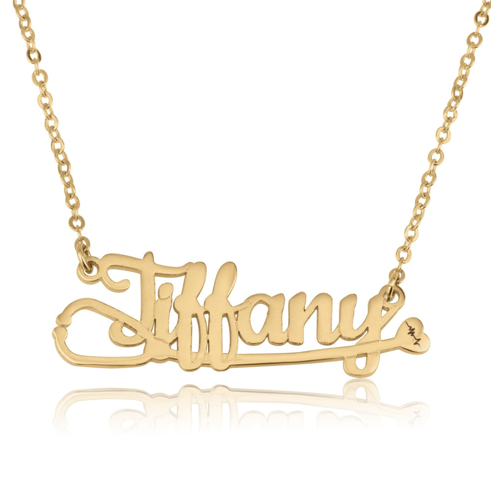 Doctor Stethoscope Necklace With Name