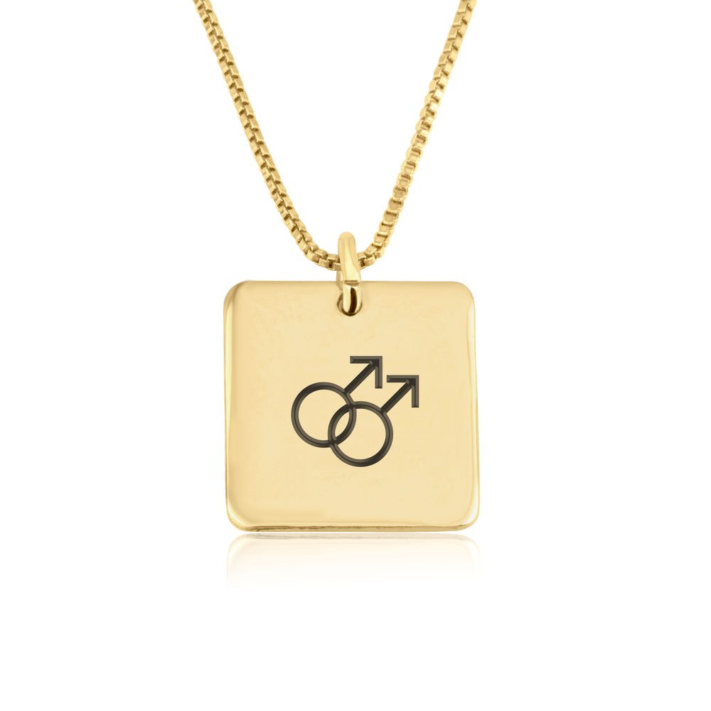 Gay Pride Necklace