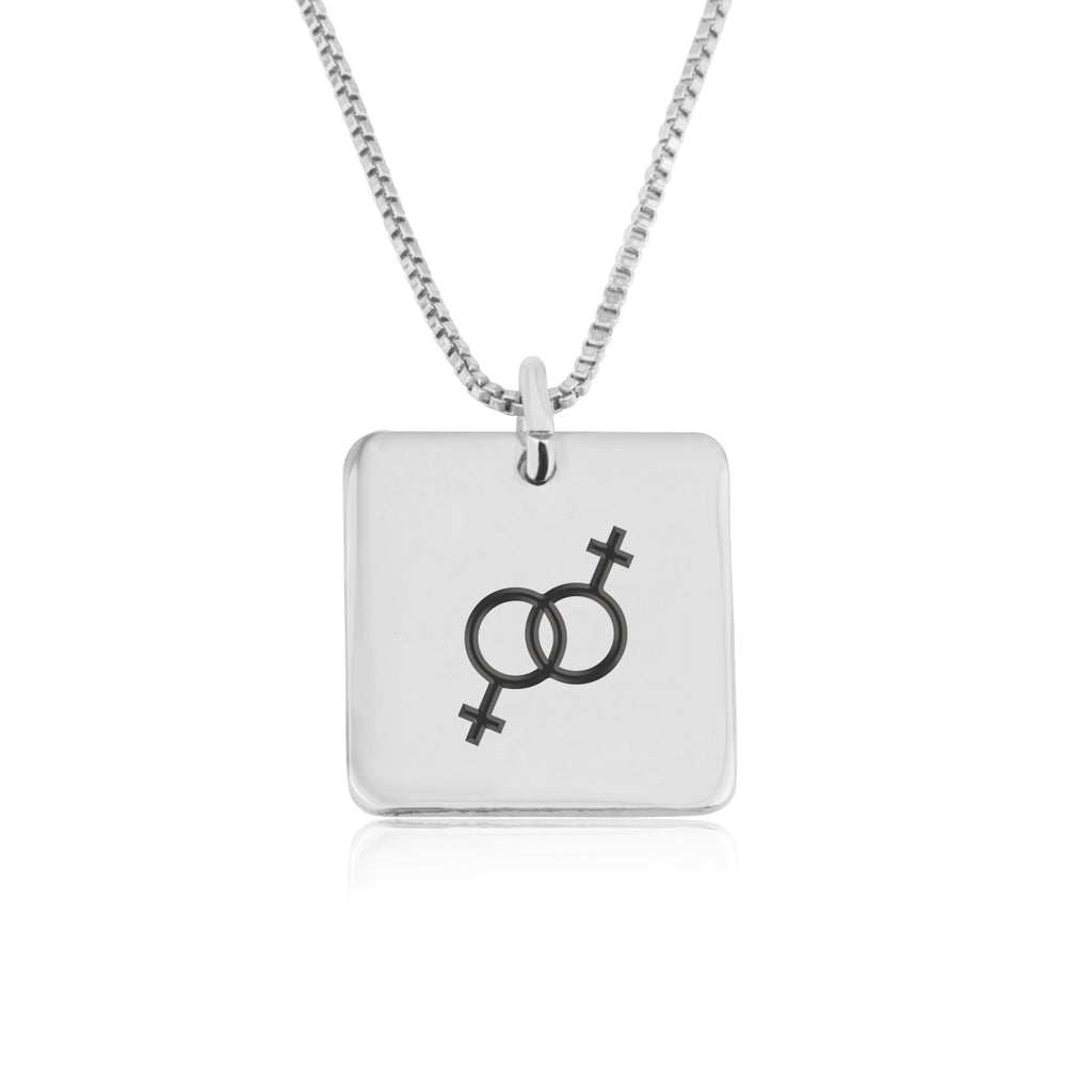 Gay Pride Necklace - Beleco Jewelry