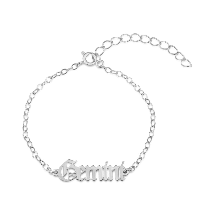 Gemini Script Bracelet