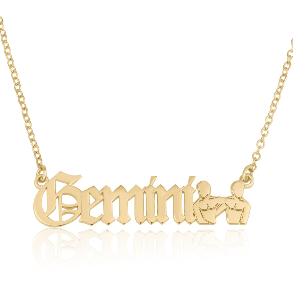 Gemini Symbol Necklace