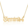 Gemini Symbol Necklace - Beleco Jewelry