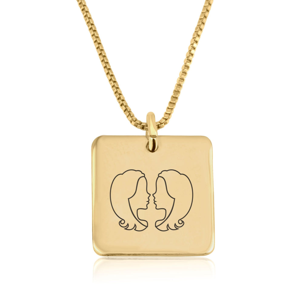 Gemini Zodiac Necklace