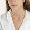 Greek Full Pearls Name Necklace - Beleco Jewelry
