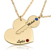 Heart With Key Necklace - Beleco Jewelry