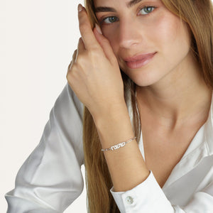 Hebrew Paperclip Bracelet - Beleco Jewelry