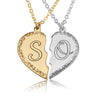 Him And Her Initial Necklaces - Beleco Jewelry