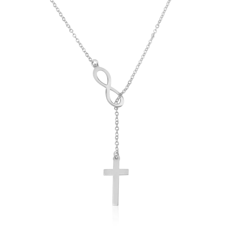 Infinity Cross Necklace