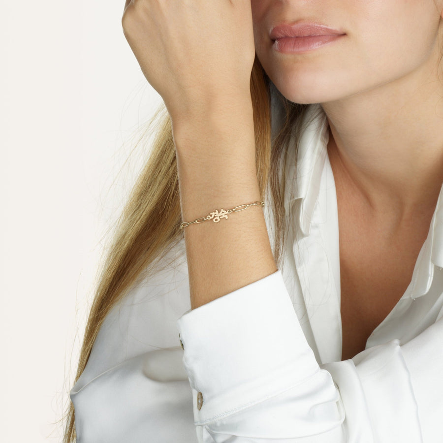 Korean Paperclip Bracelet
