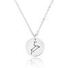 Leo Celestial Constellation Disk Necklace - Beleco Jewelry