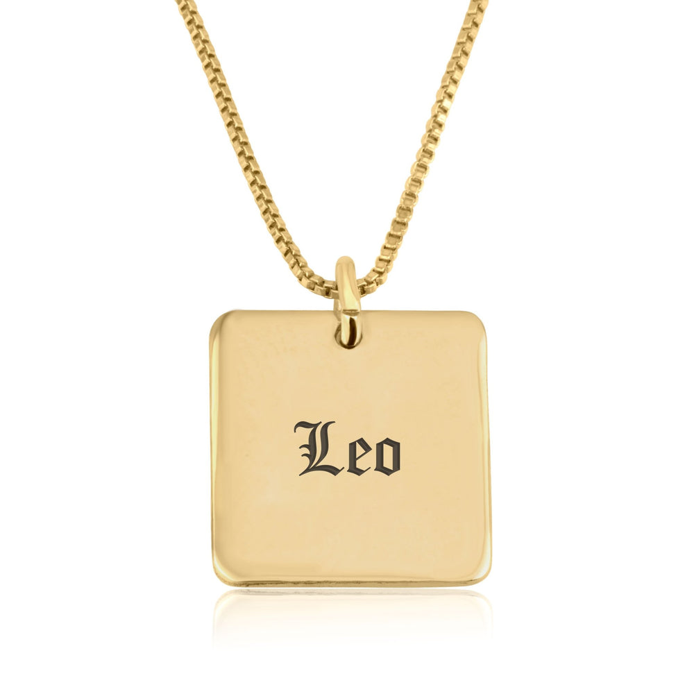 Leo Charm Necklace