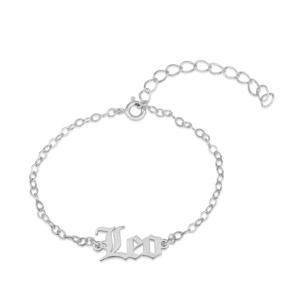 Leo Script Bracelet
