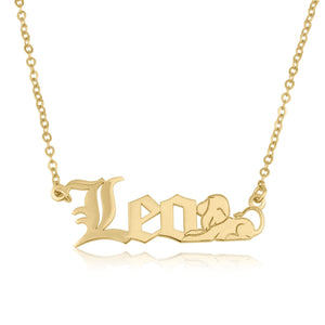 Leo Symbol Necklace - Beleco Jewelry