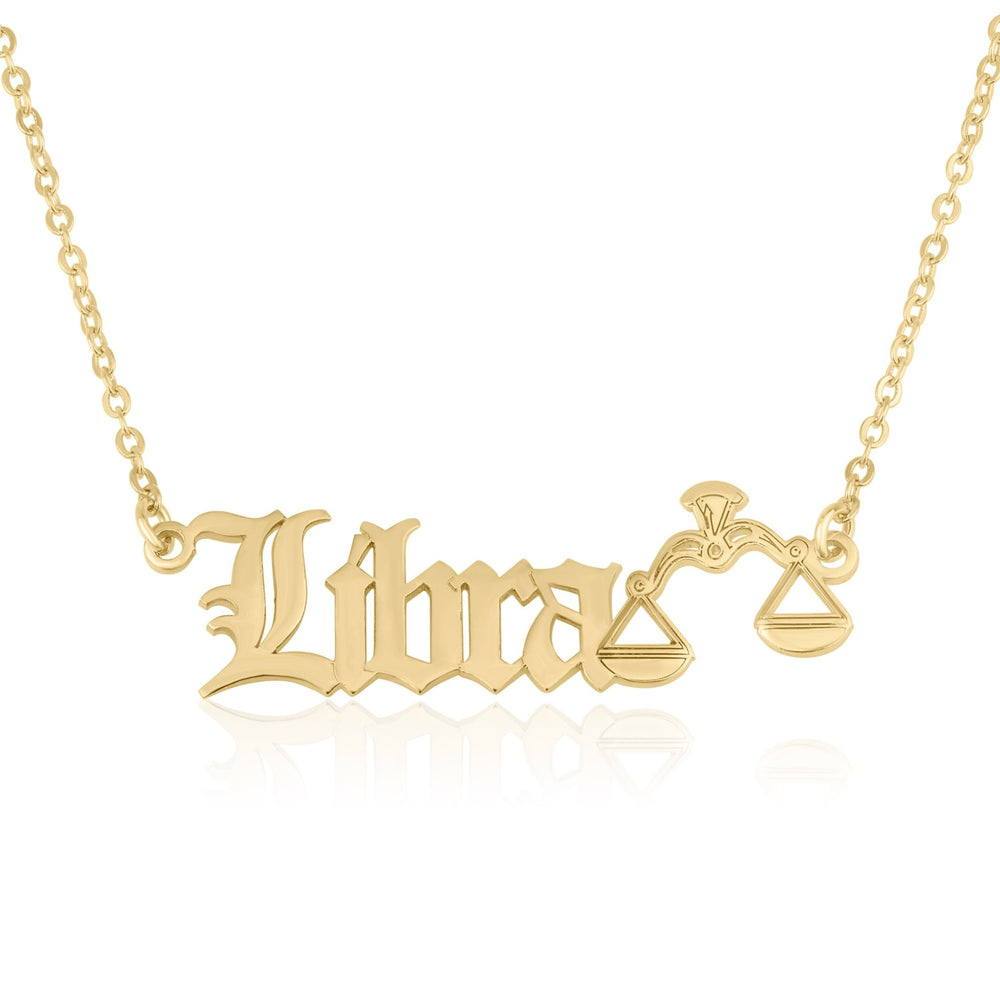 Libra Symbol Necklace