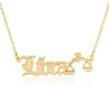 Libra Symbol Necklace - Beleco Jewelry
