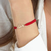 Macrame Gujarati Name Bracelet - Beleco Jewelry