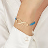 Macrame Infinity Name Bracelet - Beleco Jewelry