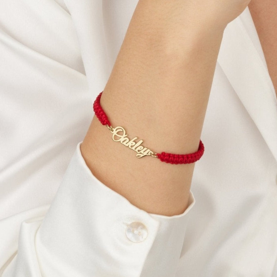 Macrame Name Bracelet