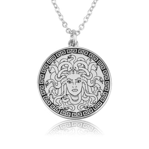 Medusa Ancient Greece Necklace - Beleco Jewelry