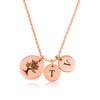 Mother Gift Necklace with Initial - Beleco Jewelry