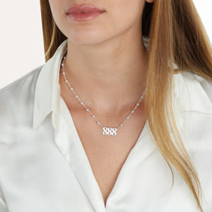 Pearl Angel Numbers Necklace - Beleco Jewelry