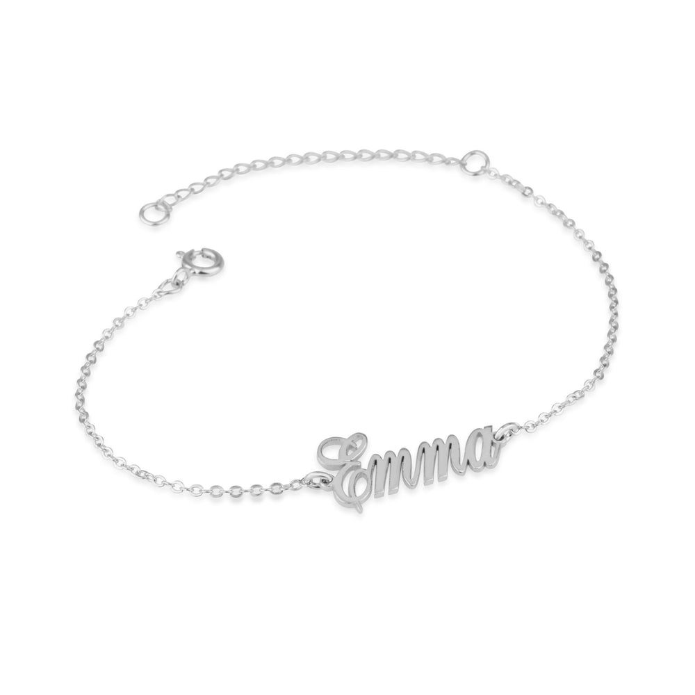 Personalized Ankle Name Bracelet