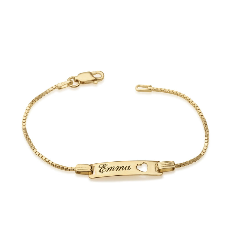 Custom Baby Name Bracelet Gold Bar Personalized Engraved Safty Stainless  Steel Newborn Children Infant Bracelet 12cm 15cm