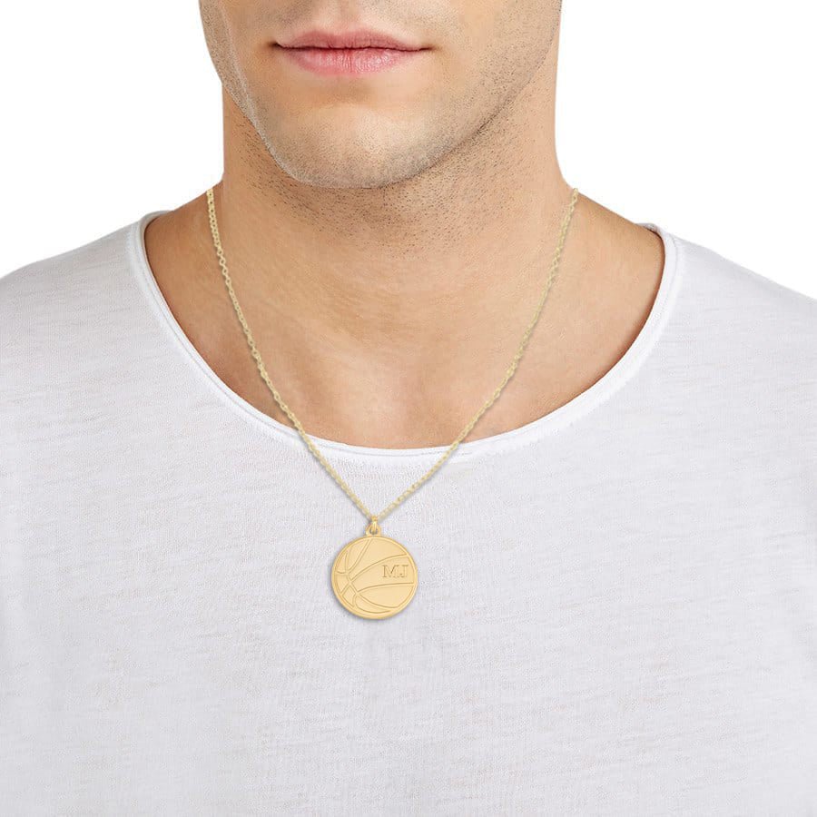 Personalized Basketball Name Necklace