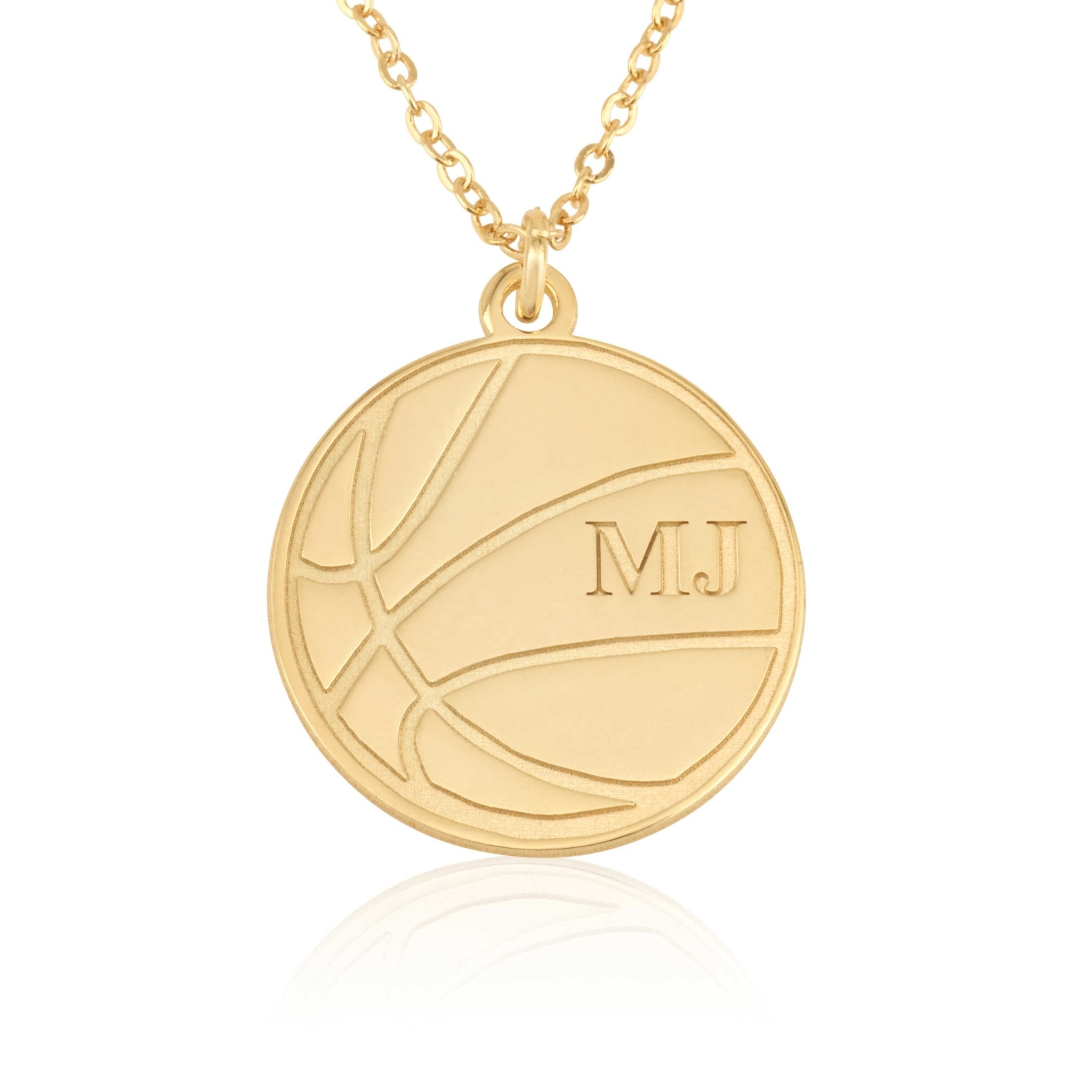 BasketBall Necklace with Name