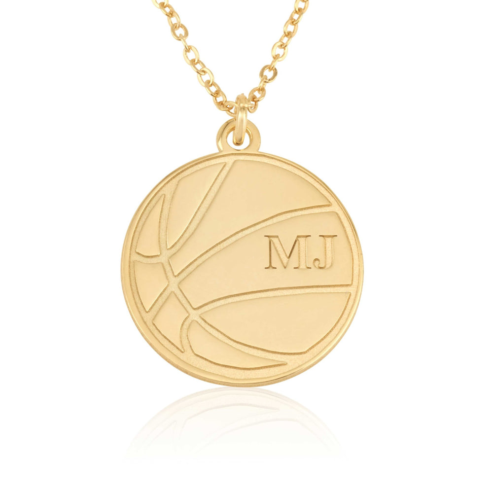 Personalized Basketball Name Necklace
