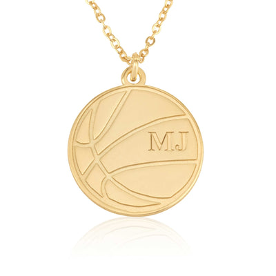Personalized Basketball Name Necklace