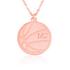 Personalized Basketball Name Necklace - Beleco Jewelry