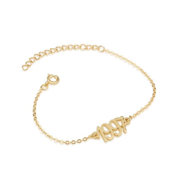 Personalized Birth Year Bracelet