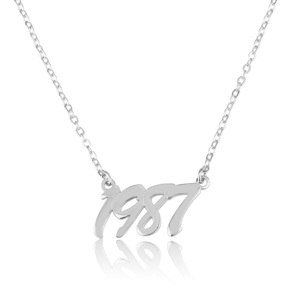 Personalized Birth Year Necklace
