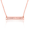 Personalized Coordinates Necklace - Beleco Jewelry