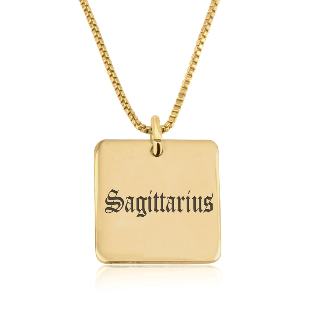 Sagittarius Charm Necklace - Beleco Jewelry