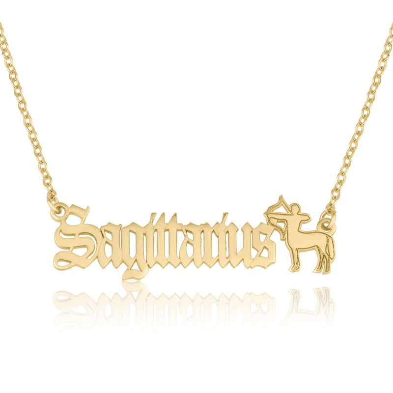 Sagittarius Symbol Necklace - Beleco Jewelry