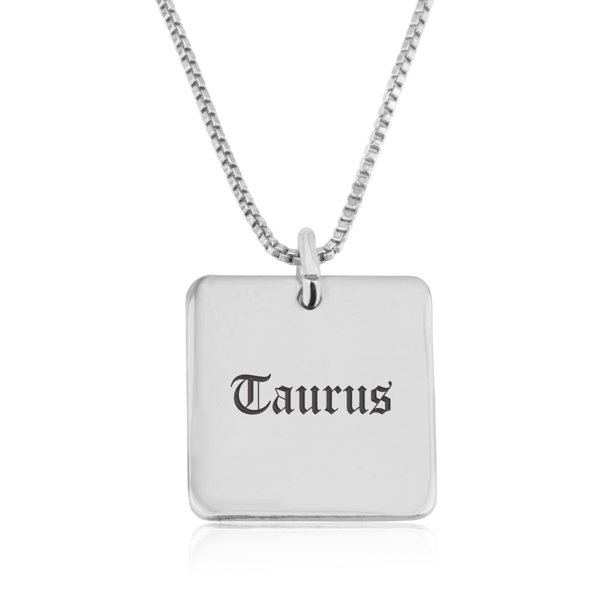 Taurus Charm Necklace