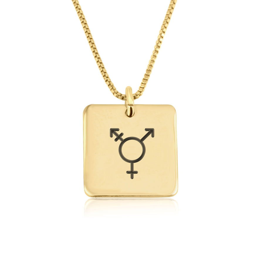 Transgender Pride Necklace
