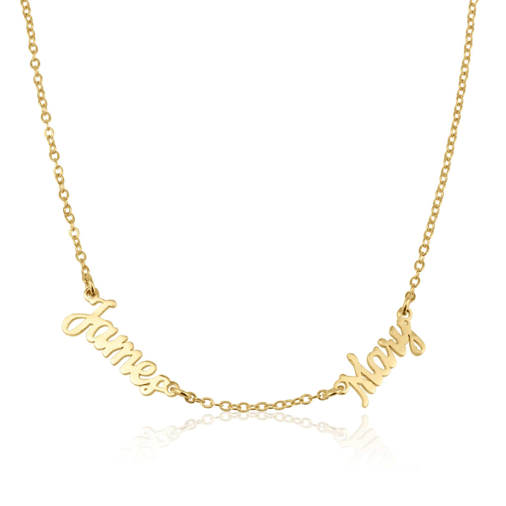 Two Name Necklace