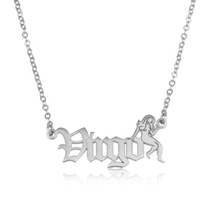 Virgo Symbol Necklace - Beleco Jewelry