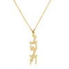 Yahweh Typography Necklace - יהוה - Beleco Jewelry
